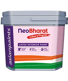 Asian Paints Neo Bharat interior latex paint better than distemper