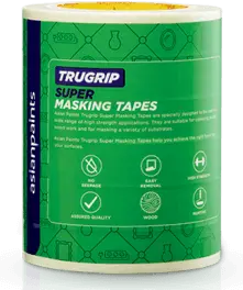 Asian Paints TruGrip masking tape for clean paint edges